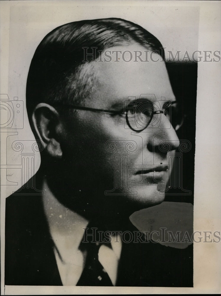 1941 Press Photo Wilfred Svkes elected President of Inland Steel Company