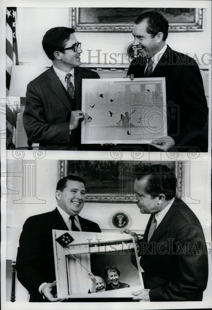 Load image into Gallery viewer, 1969 Press Two UPI Photographers Won Prizes in Annual News Photographers Contest
