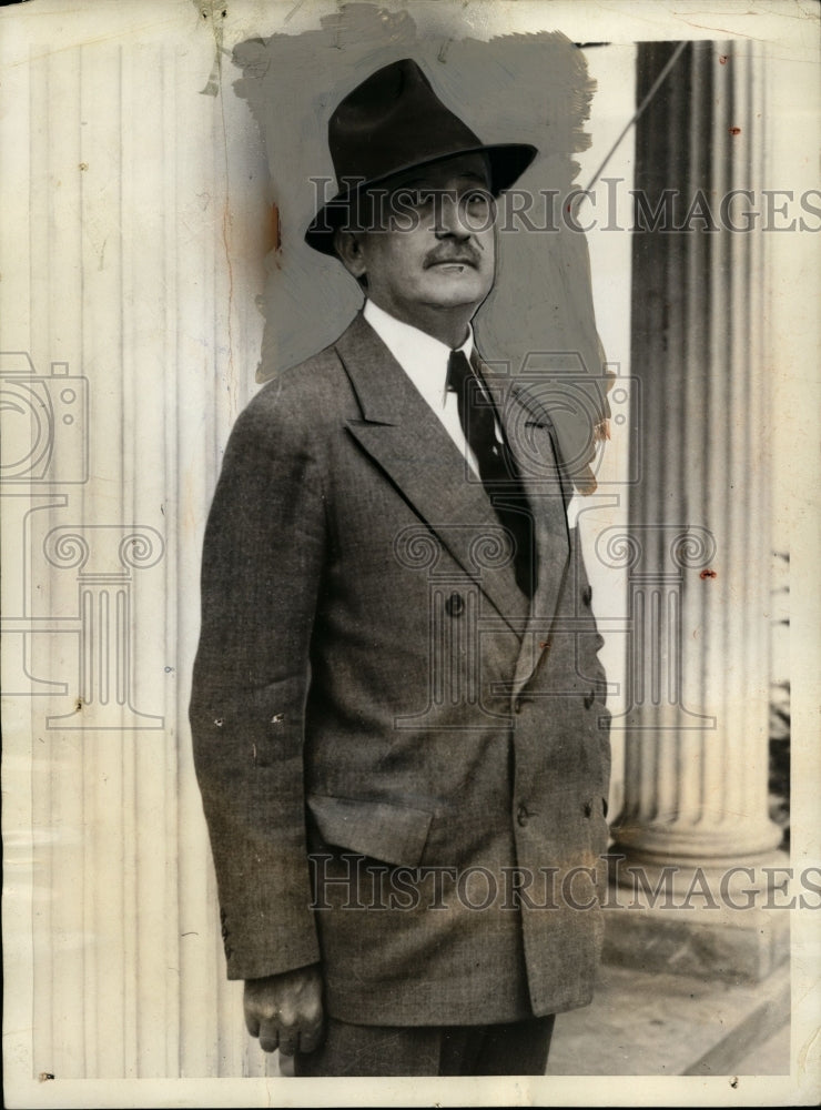 1935 Press Photo Edward F. McGrady at White House - nef27572