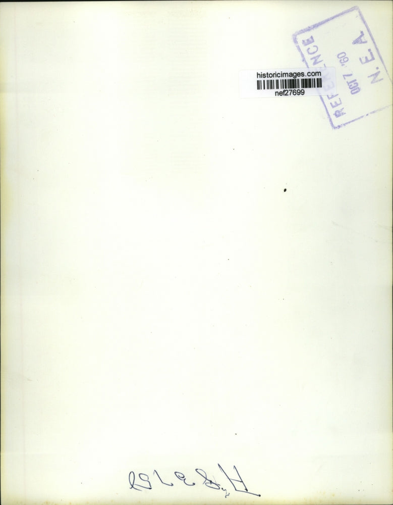 1960 Press Photo Vice Pres and Mrs.Richard Nixon speech at Hicksville N.Y.