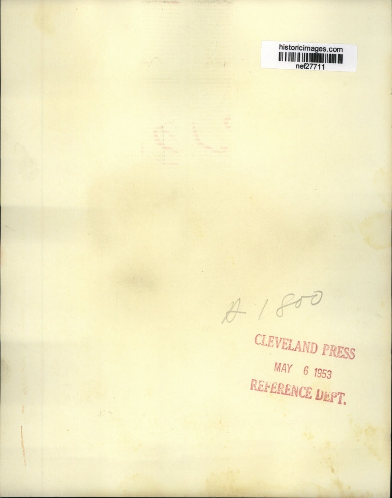 1953 Press Photo Former Senator Robert Wagner Author or Labor Relations Law