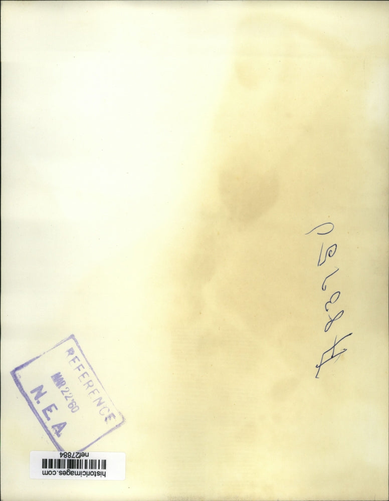 1960 Press Photo Konrad Adenauer, Richard Nixon Making Statement in Washington