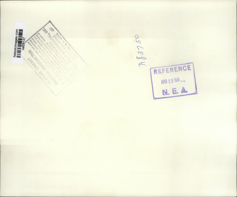 1969 Press Photo Richard Nixon Greets Homestead, Florida Airport Crowds