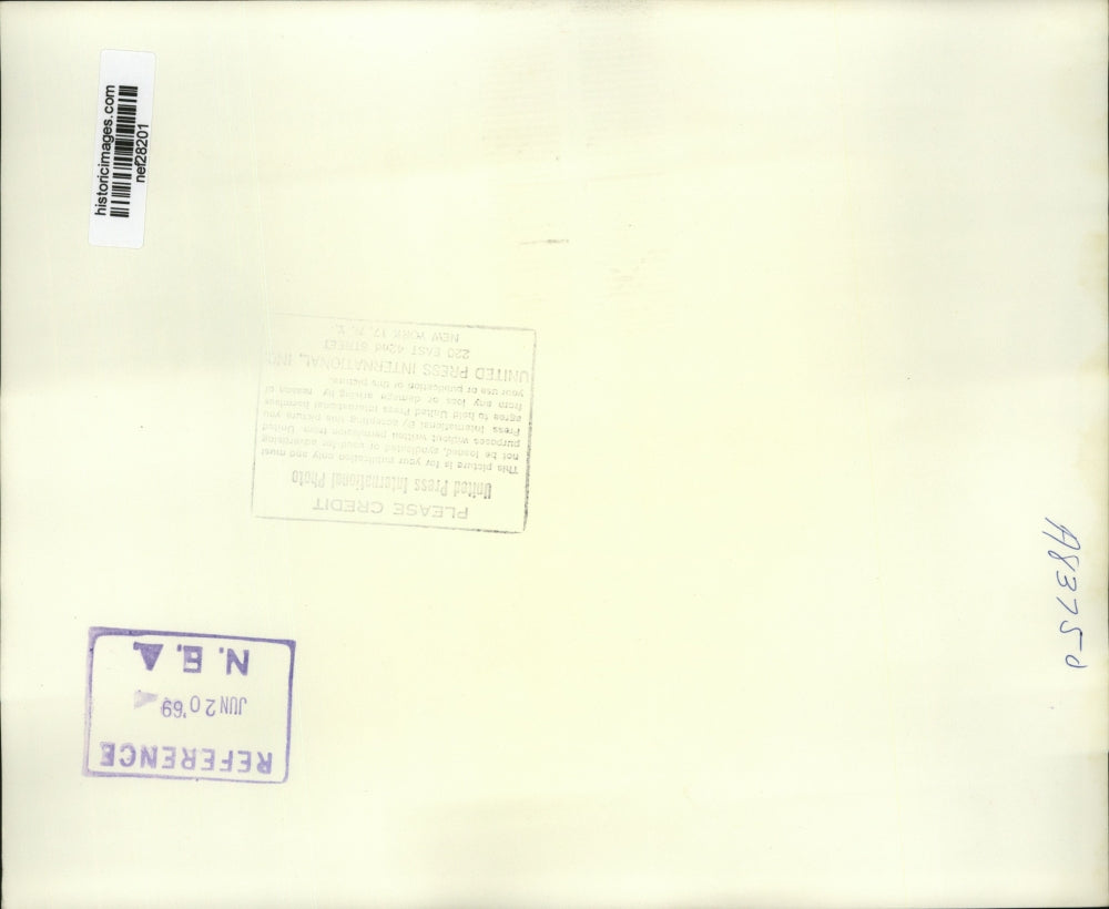 1969 Press Photo Richard Nixon Meets with Selective Service System Youths