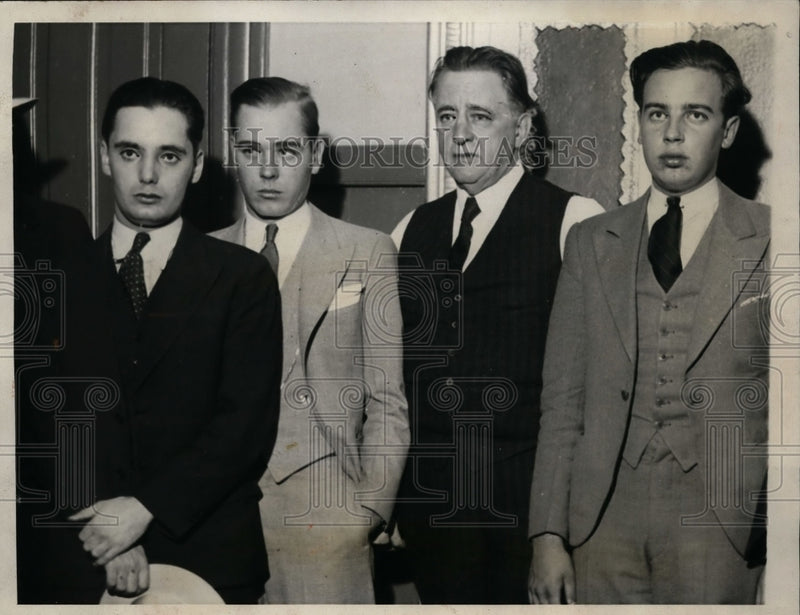 Load image into Gallery viewer, 1931 Press Photo Edward Roehl Son of Wealthy Chicagoan Arrested for Murder
