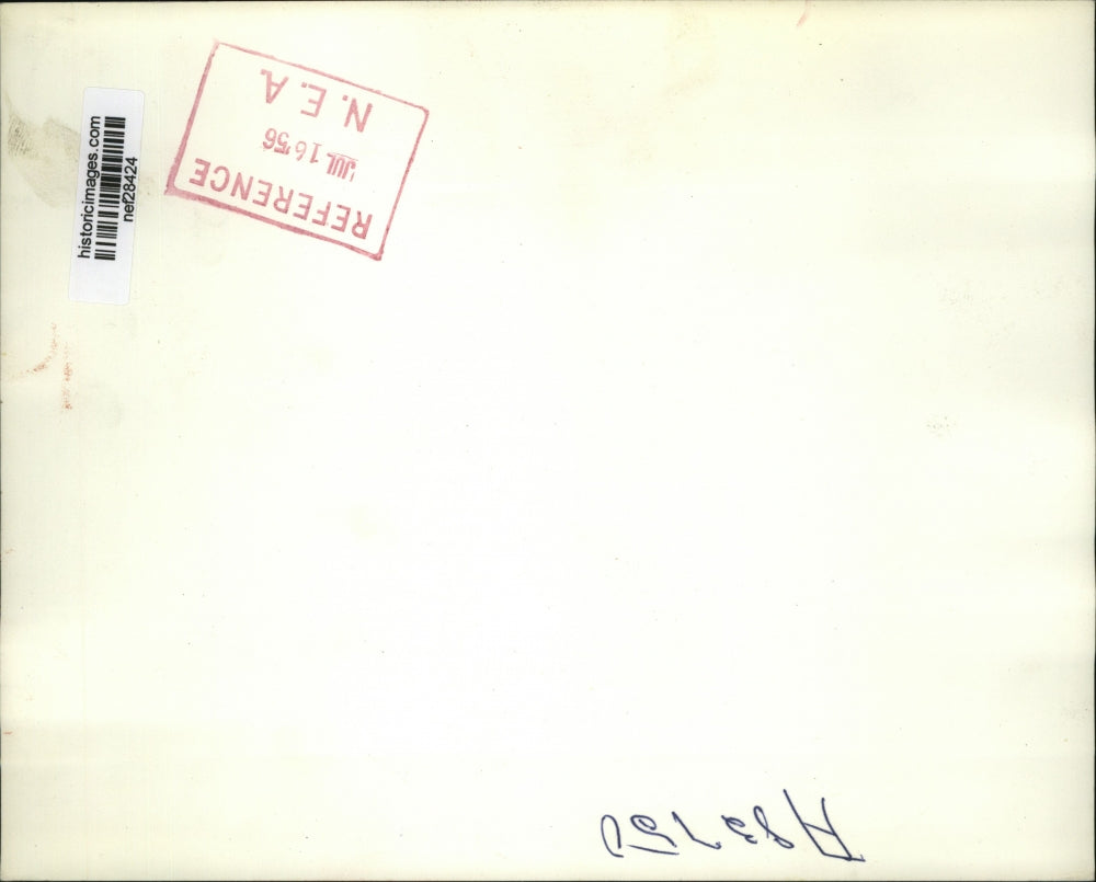 1956 Press Photo VP Richard Nixon & Senate Minority Leader Knowland - nef28424