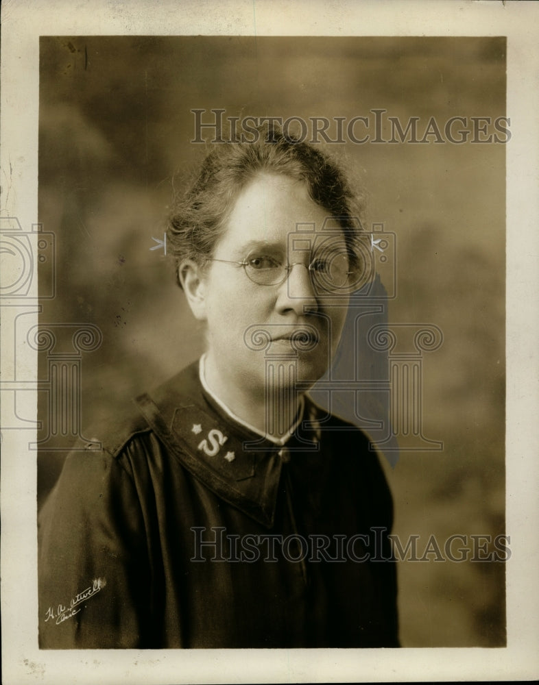 1928 Press Photo Commandant Katherine G. Knight f Salvation Army, Chicago