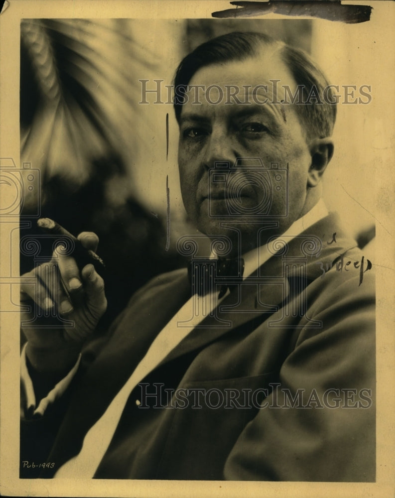 1927 Press Photo Rupert Hughes - nef28584