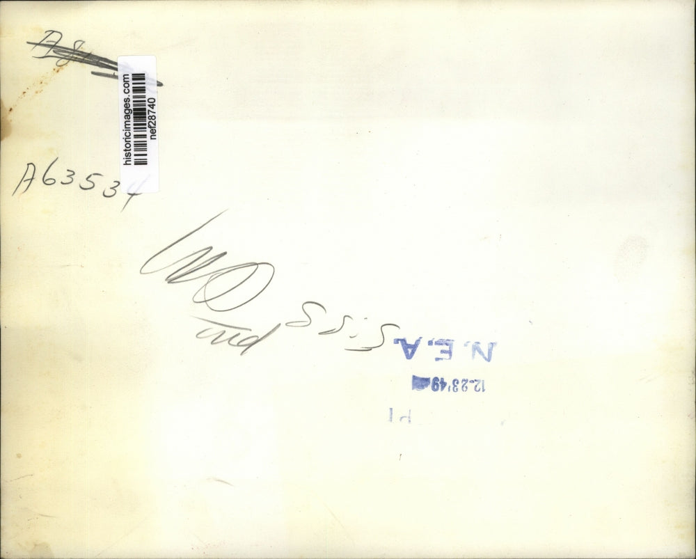 1949 Press Photo Red McConnell, Bruce Narges in Chicago River, Riccardo Regatta