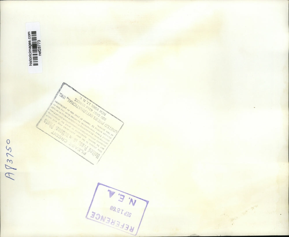 1968 Press Photo Richard Nixon Addresses Cleveland, Ohio Citizens for Vote