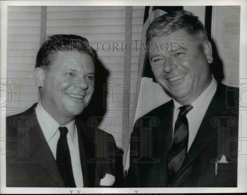 Load image into Gallery viewer, 1964 Press Photo Brothers Senator Thruston B Morton &amp; Rep Roger Morton of MD
