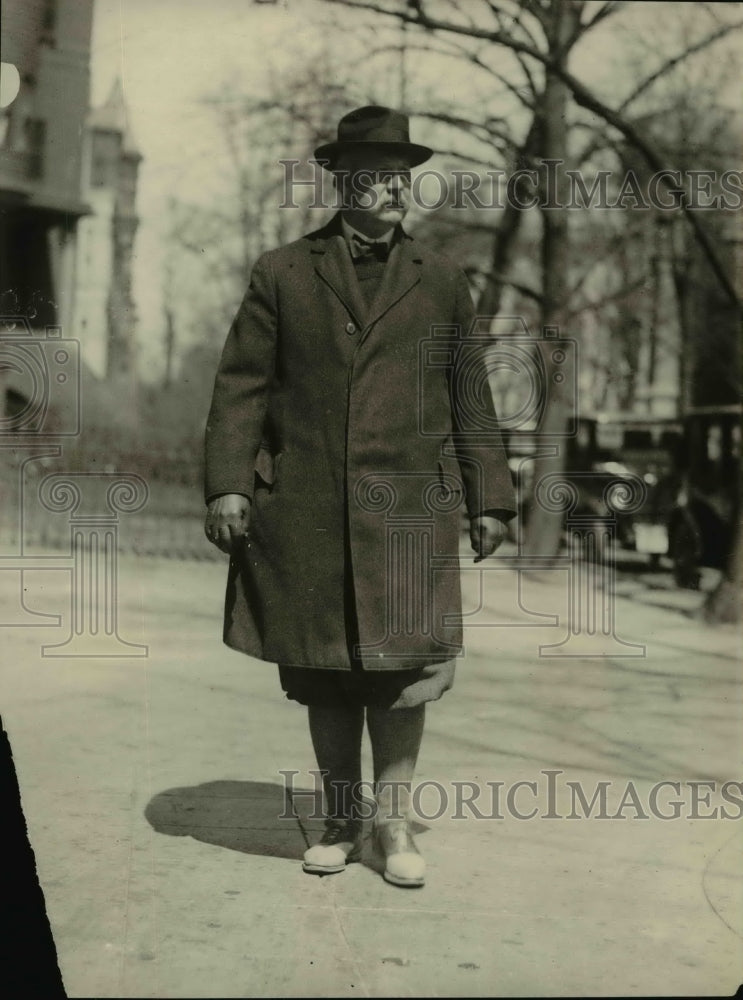 1923 Press Photo John W. Weeks on Easter Sunday - nef28971