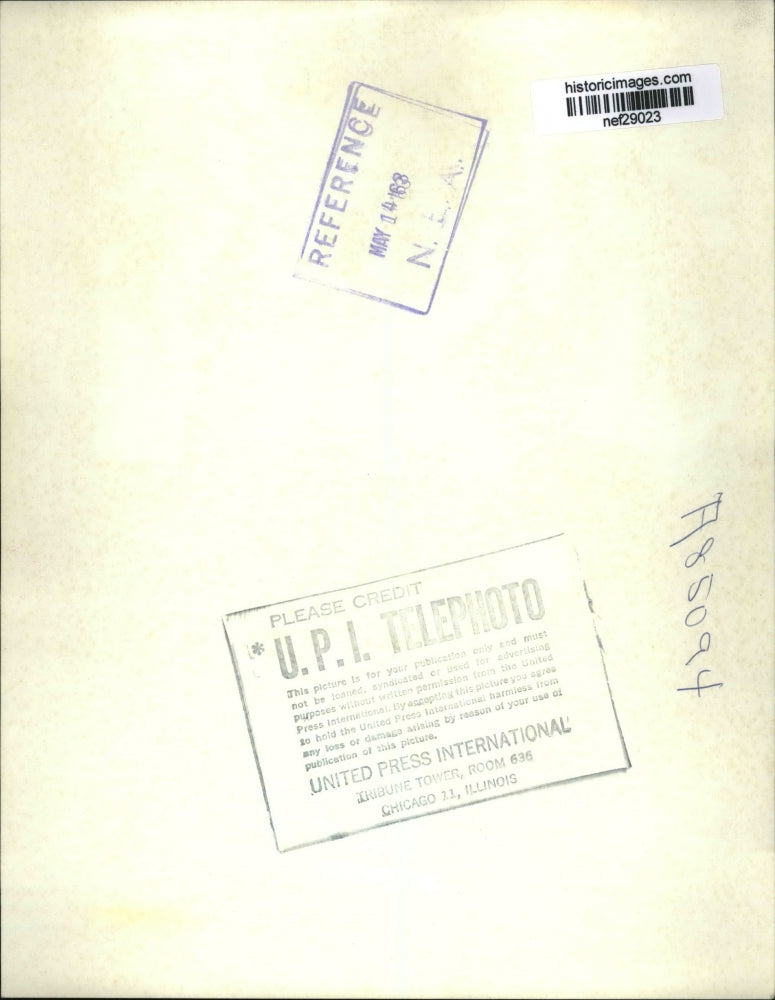 1963 Press Photo President Kennedy with 700 Foreign Students at White House