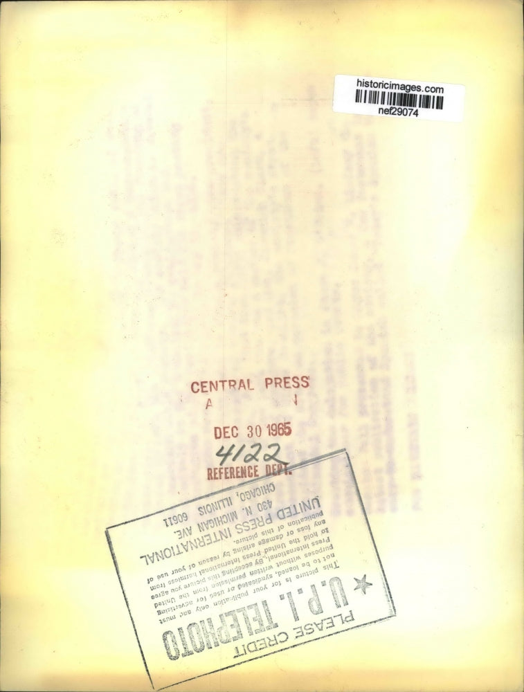 1965 Press Photo Senator Leverett Saltonstall & Attorney General Edward Brooke