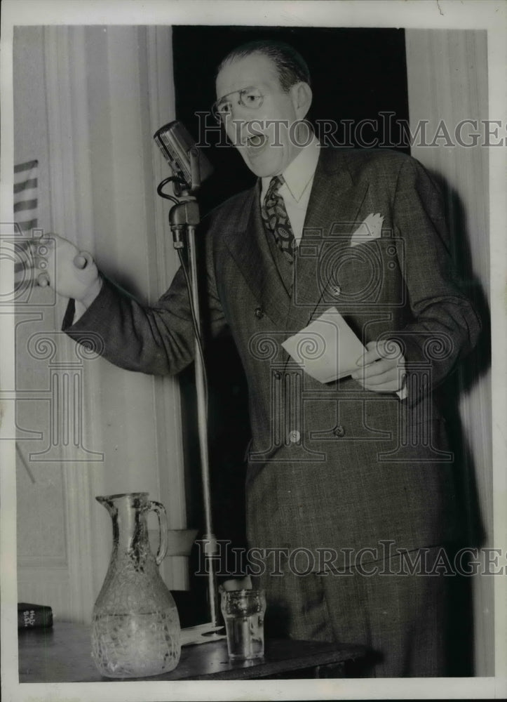 1938 Press Photo Jeff Burkitt Out of Jail Served 6 Months Disorderly Conduct