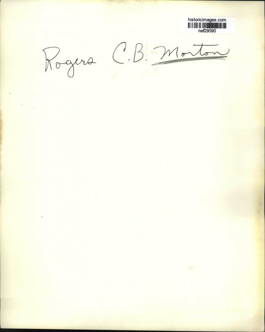 Press Photo Rogers Morton US Secretary of the Interior, Secretary of Commerce