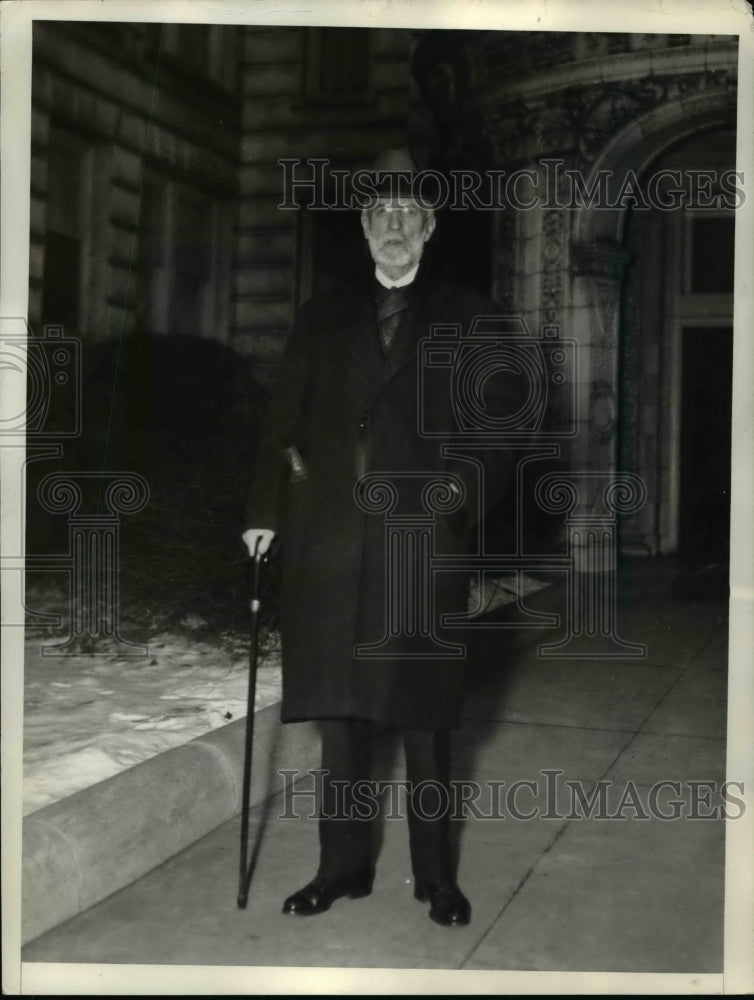 1935 Press Photo U.S. Supreme Court Justice George Sutherland - nef29146