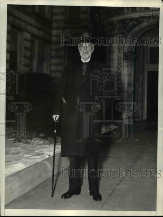 1935 Press Photo U.S. Supreme Court Justice George Sutherland - nef29146
