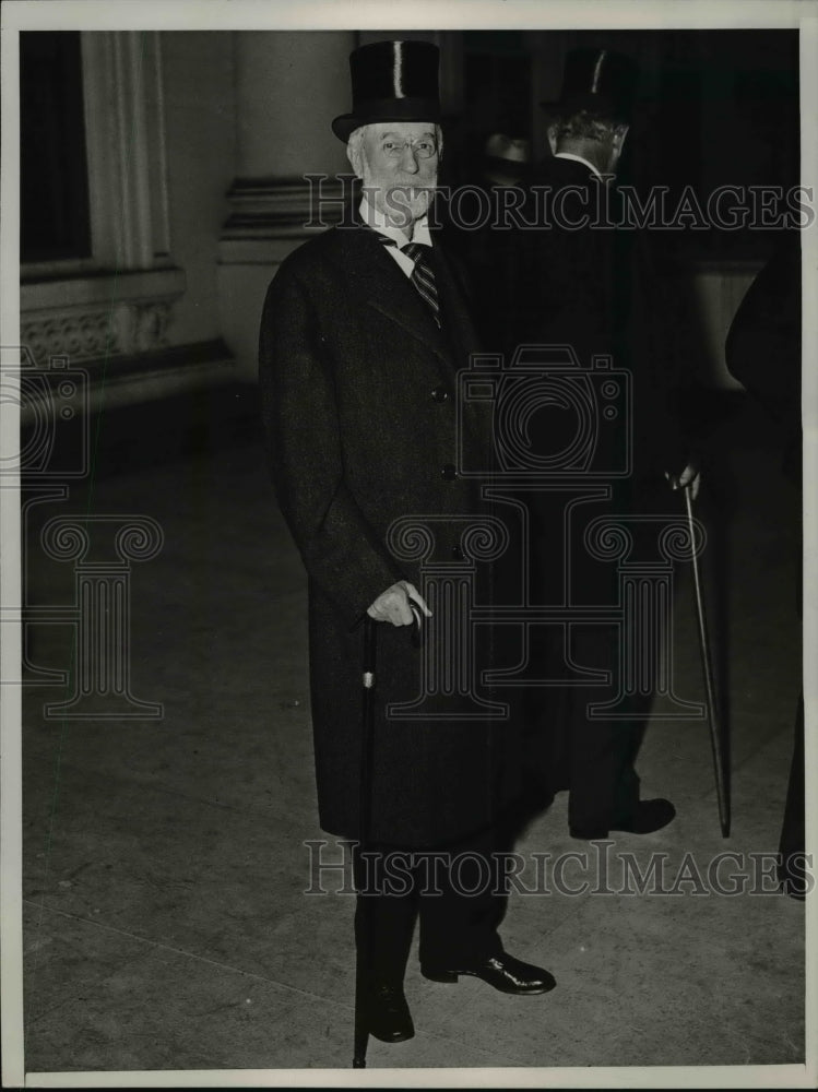 1935 Press Photo U.S. Supreme Court Justice George Sutherland - nef29147