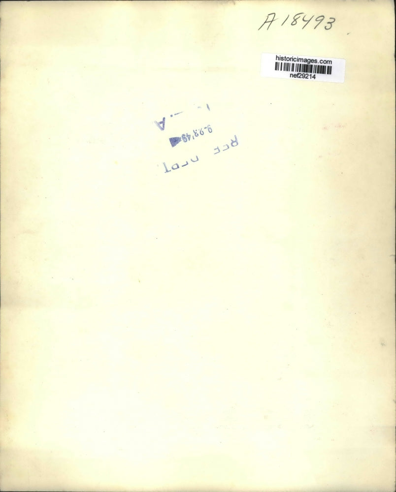 1949 Press Photo Senator Wayne Morse Recovering from Kick by Horse, Washington