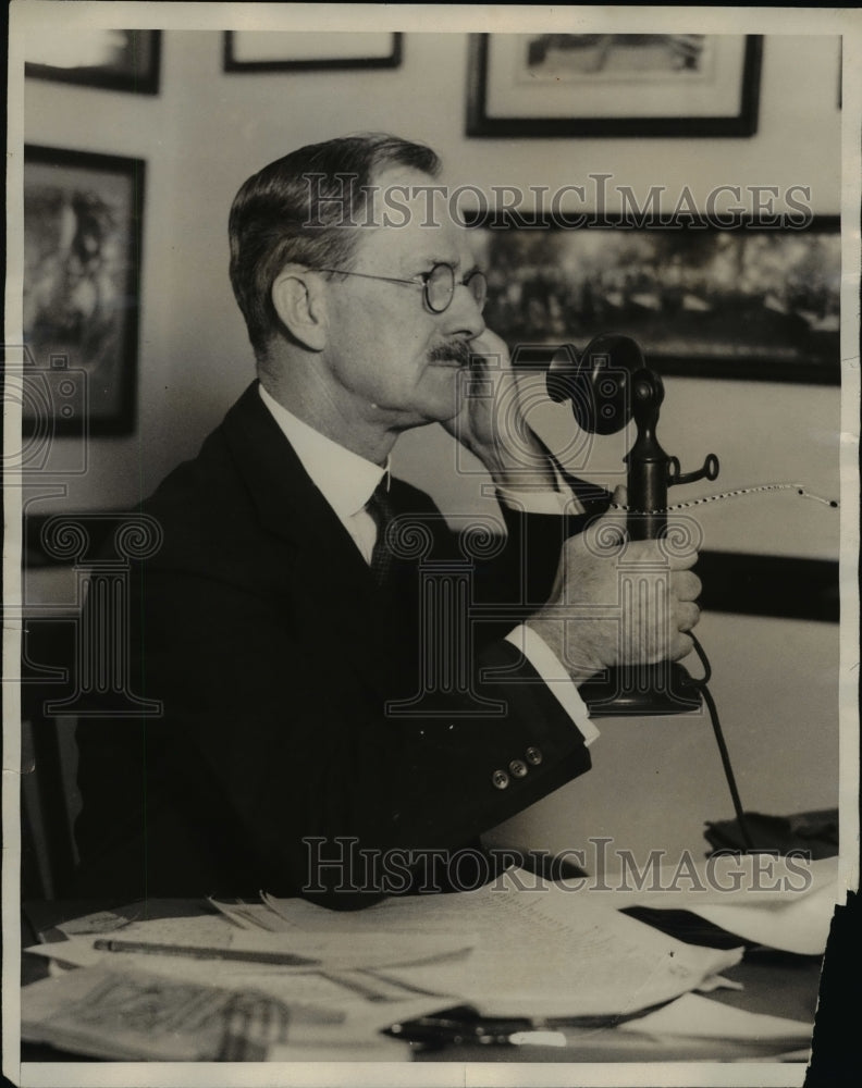 1928 Press Photo J. Hampton Moore of Philadelphia - nef29226