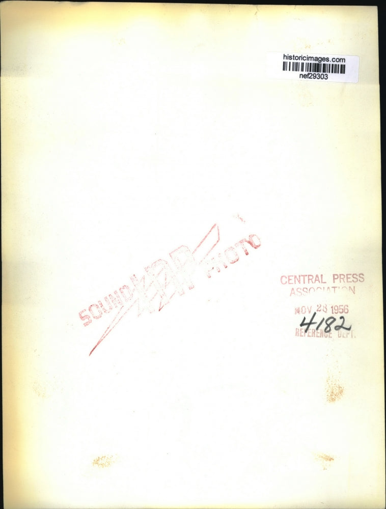 1956 Press Photo Joseph Luns Addresses United Nations General Assembly