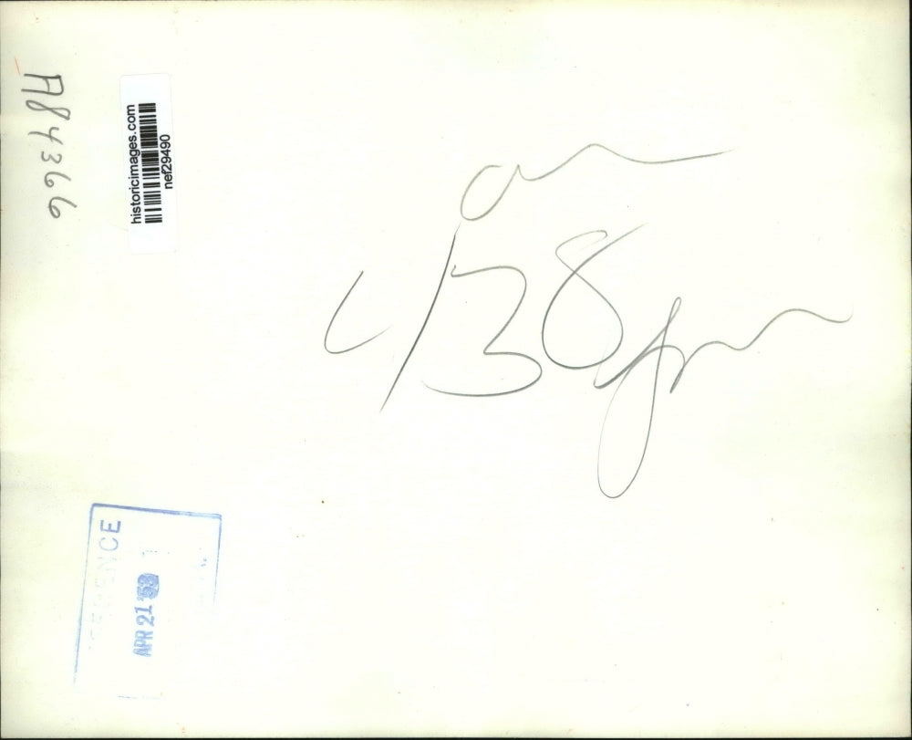 1953 Press Photo Ralph Tudor Sworn in as Under-Secretary by Floyd Dotson