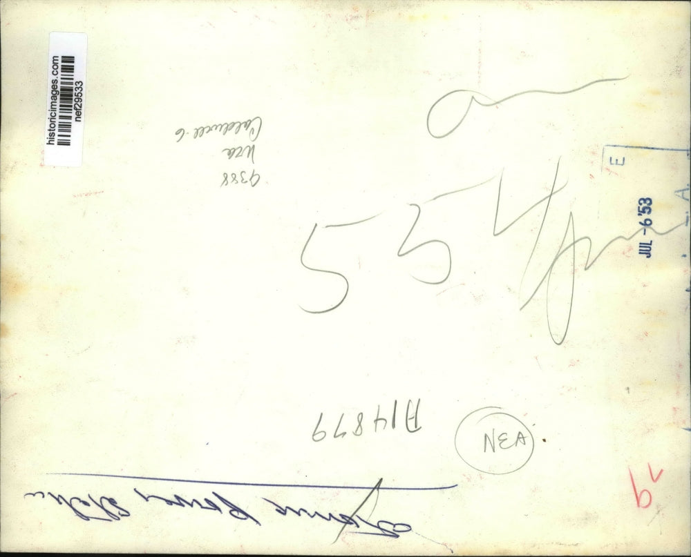 1953 Press Photo Congressional Committee on Atomic Energy Launche Public Hearing