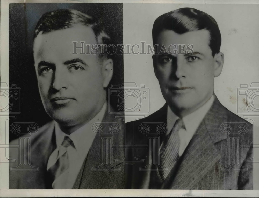 1968 Press Photo Victor Anderson, Thomas Gallagher - nef29601