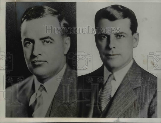 1968 Press Photo Victor Anderson, Thomas Gallagher - nef29601