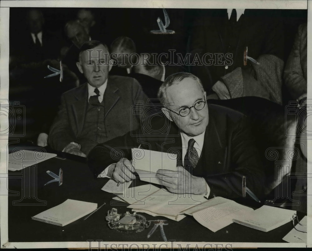 1933 Press Photo President of the National farmers Union John A Simpson