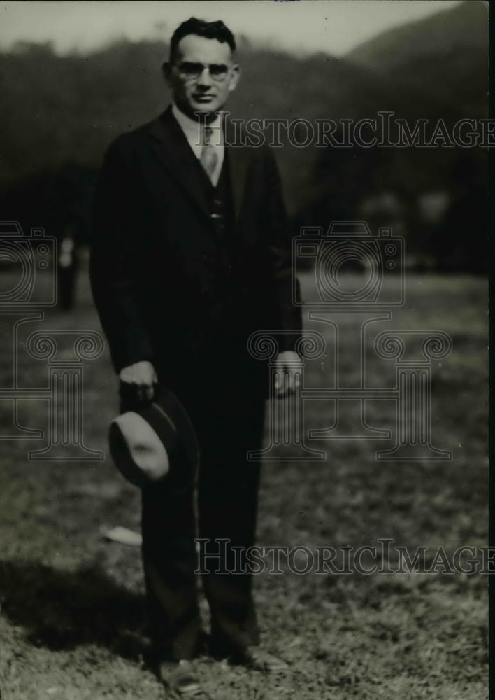 1928 Press Photo William David Owl Cherokee Indiana New York Missionary