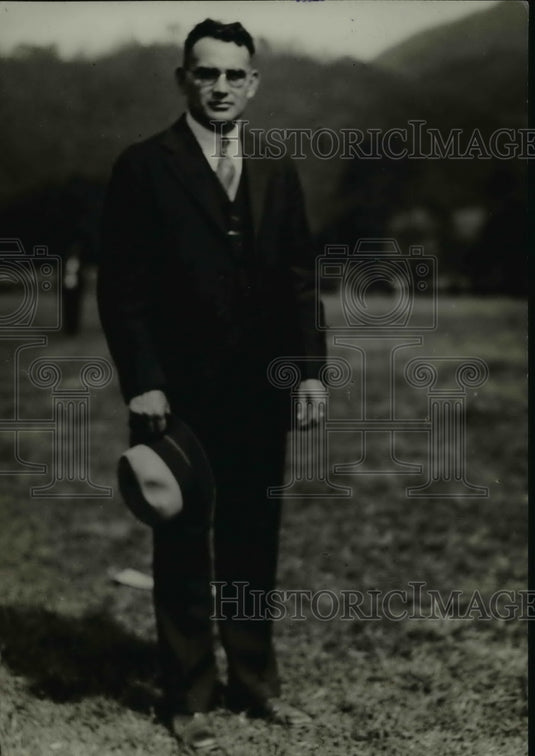 1928 Press Photo William David Owl Cherokee Indiana New York Missionary