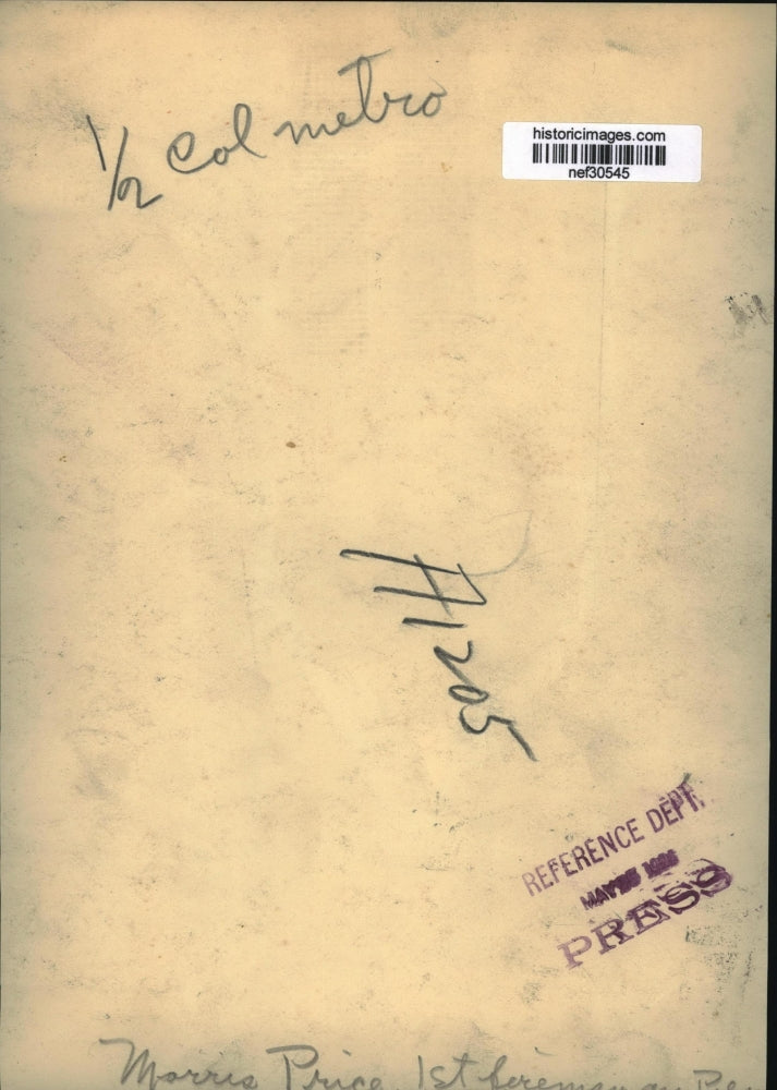 1926 Press Photo Morris Price Portrait - nef30545