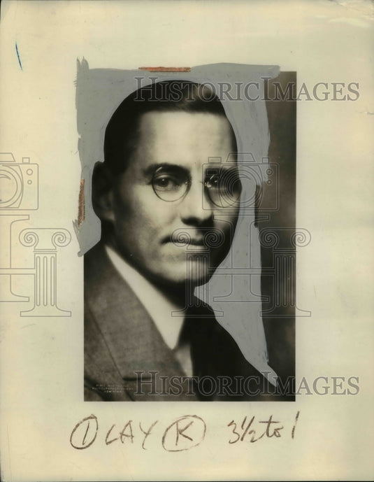 1933 Press Photo P.B. Zimmerman - nef30627