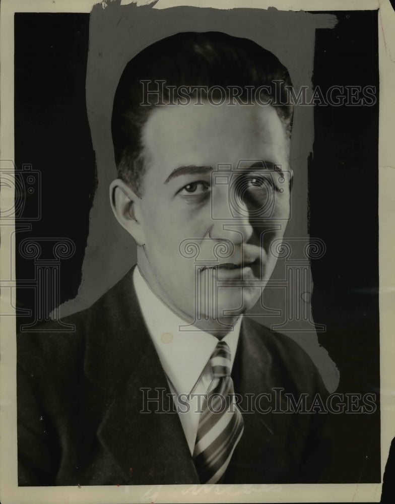 1928 Press Photo Jack Heil Cleveland Ohio - nef30630