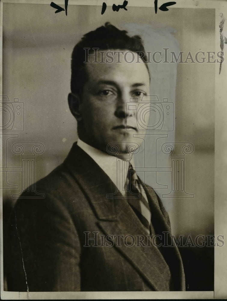 1926 Press Photo Lieutenant Commander R.N. Byrne - nef30653