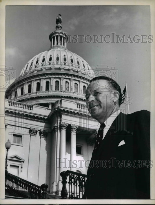 1961 Press Photo Senate Acquired French Maitre D'Hotel White House Chef