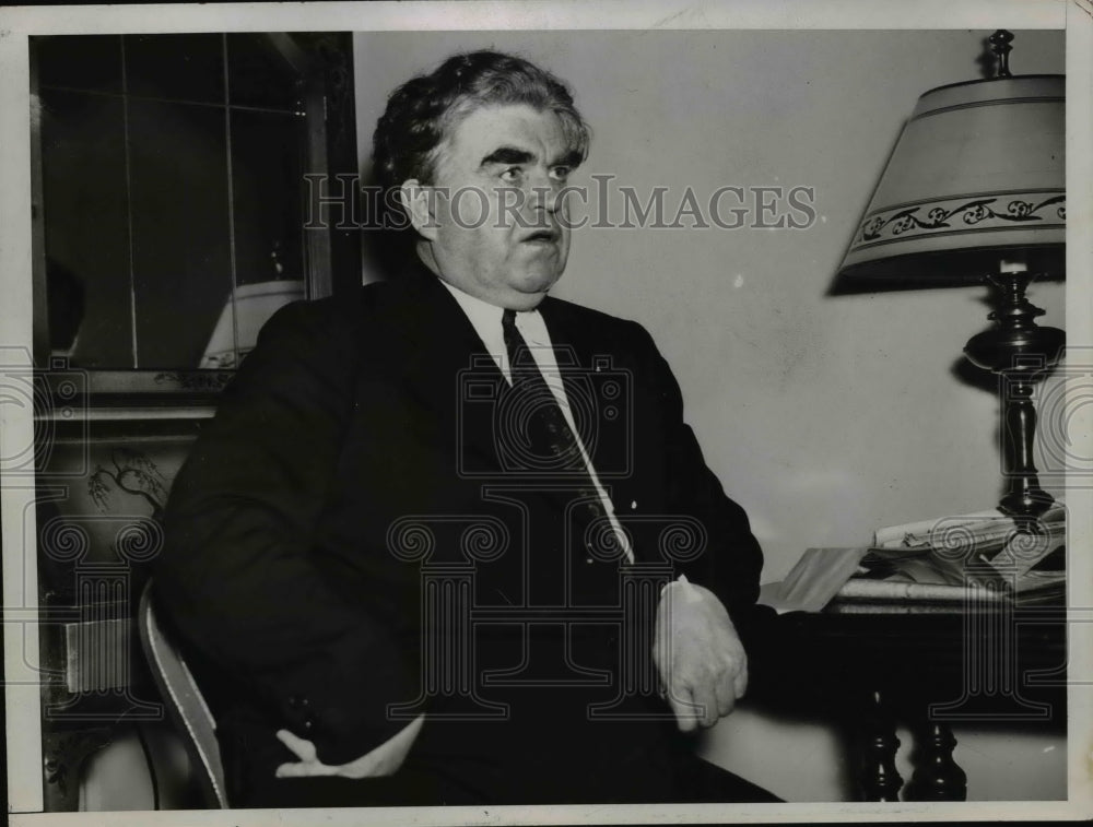 1937 Press Photo John L. Lewis - nef30772