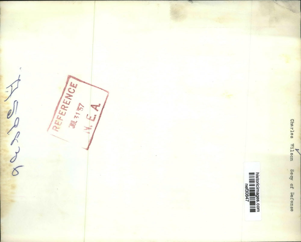 1957 Press Photo Charles E. Wilson, Secretary of Defense - nef30847