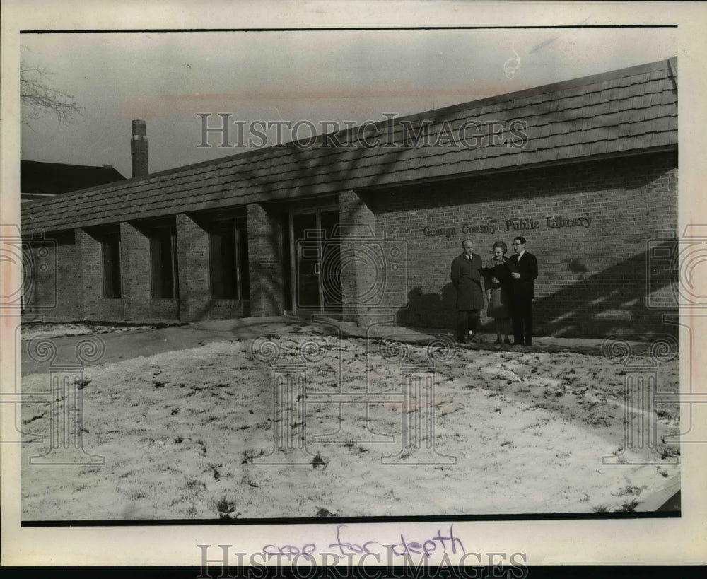 Press Photo Geauga County, Ohio Library Board Members - nef30913