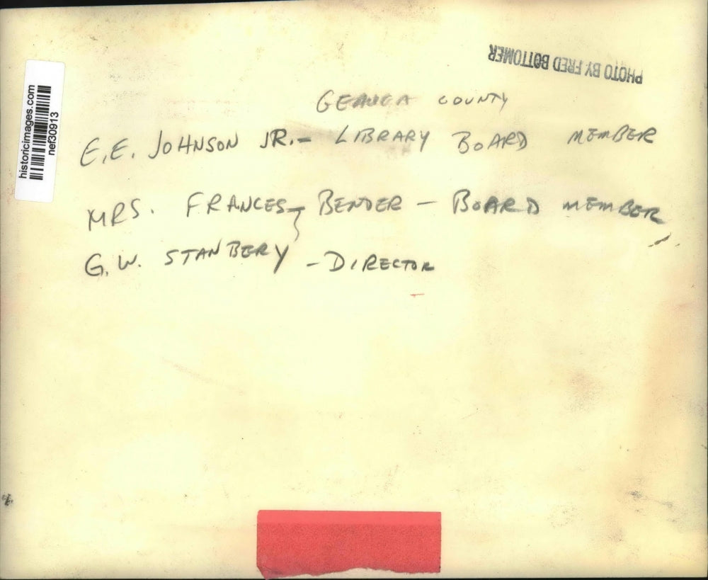 Press Photo Geauga County, Ohio Library Board Members - nef30913