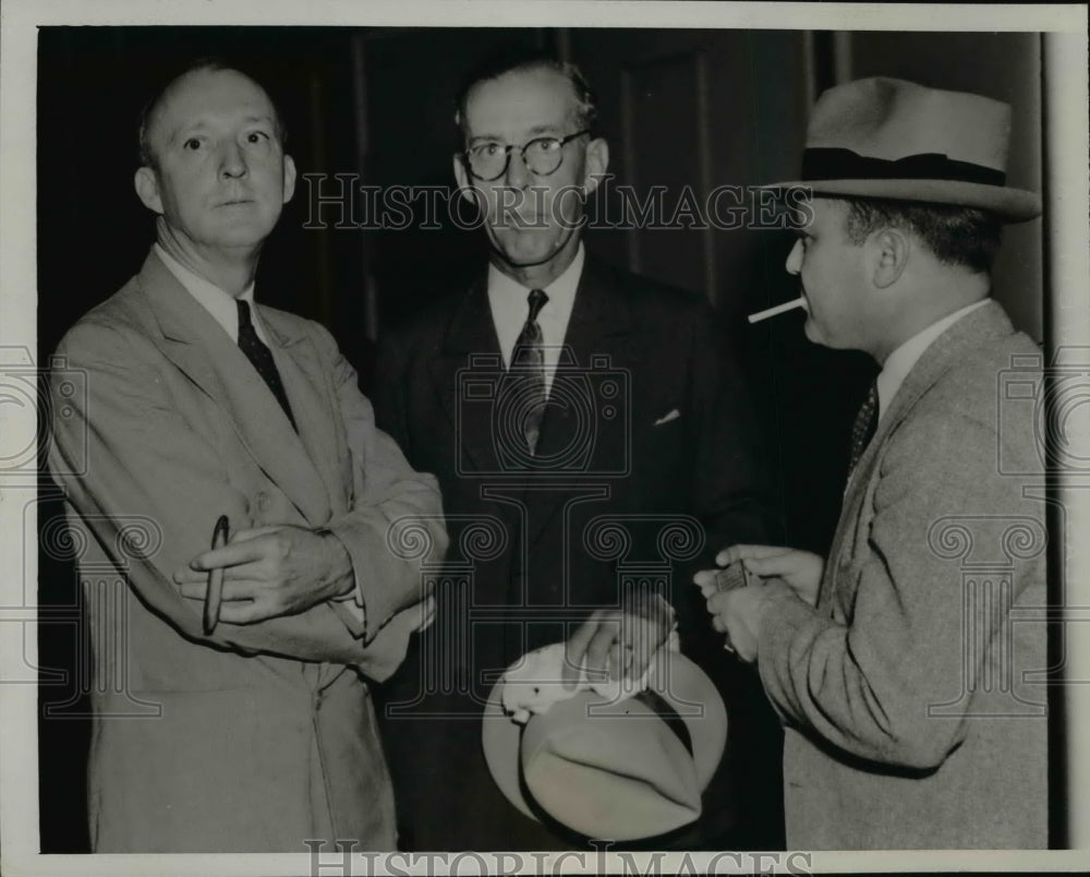 1936 Press Photo Officials Attend Conference in Chicago - nef31016