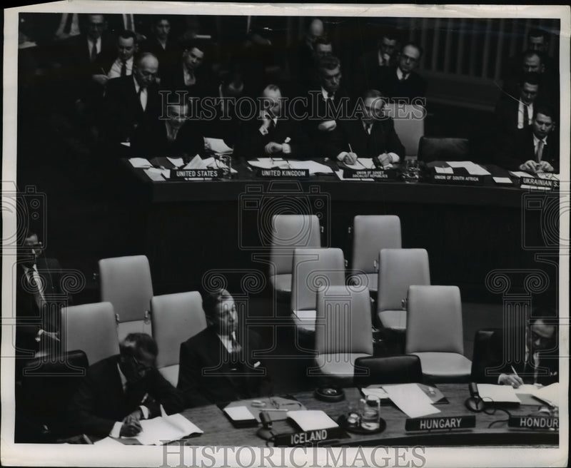 Load image into Gallery viewer, 1957 Press Photo United Nations General Assembly First Committee, New York

