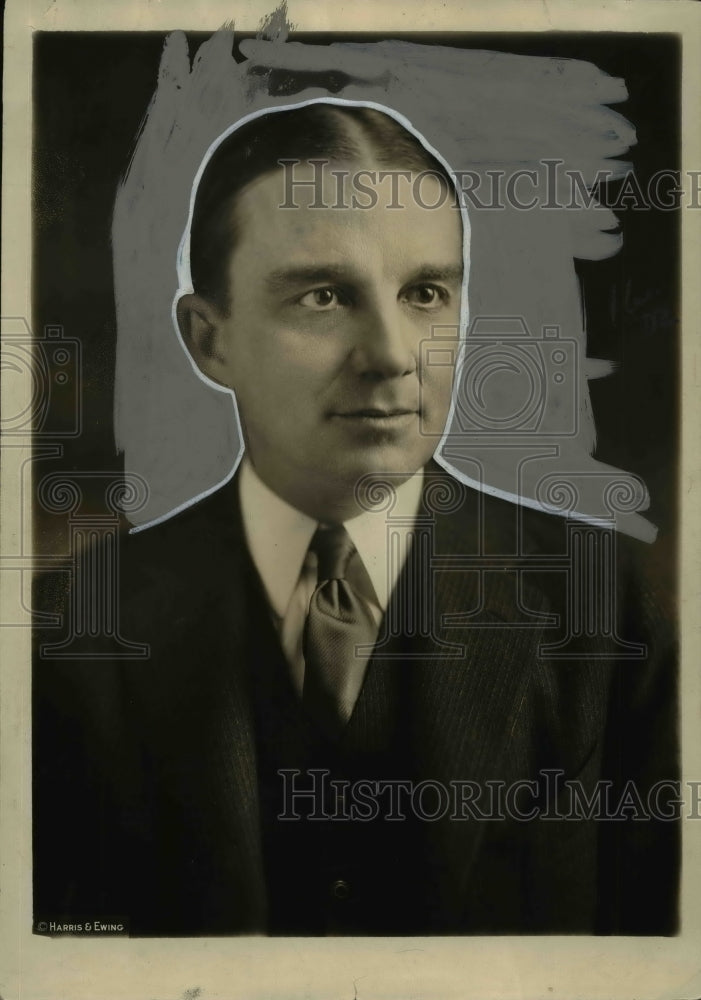 1924 Press Photo Owen D Young Accepted Position of Agent General of Reparations