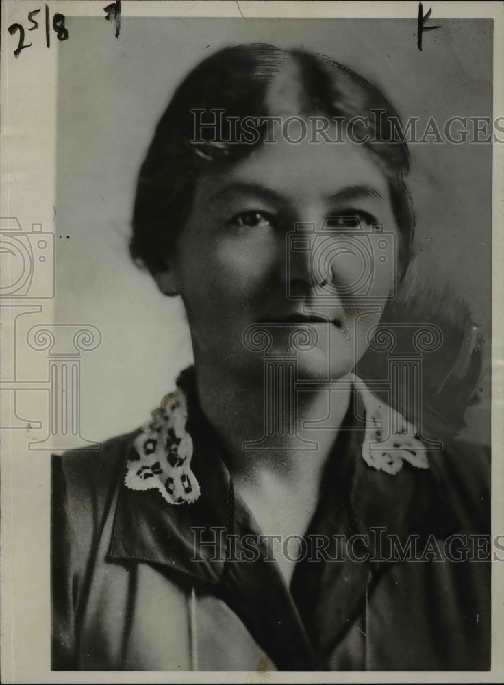 1929 Press Photo Margaret Banfield of England - nef31323