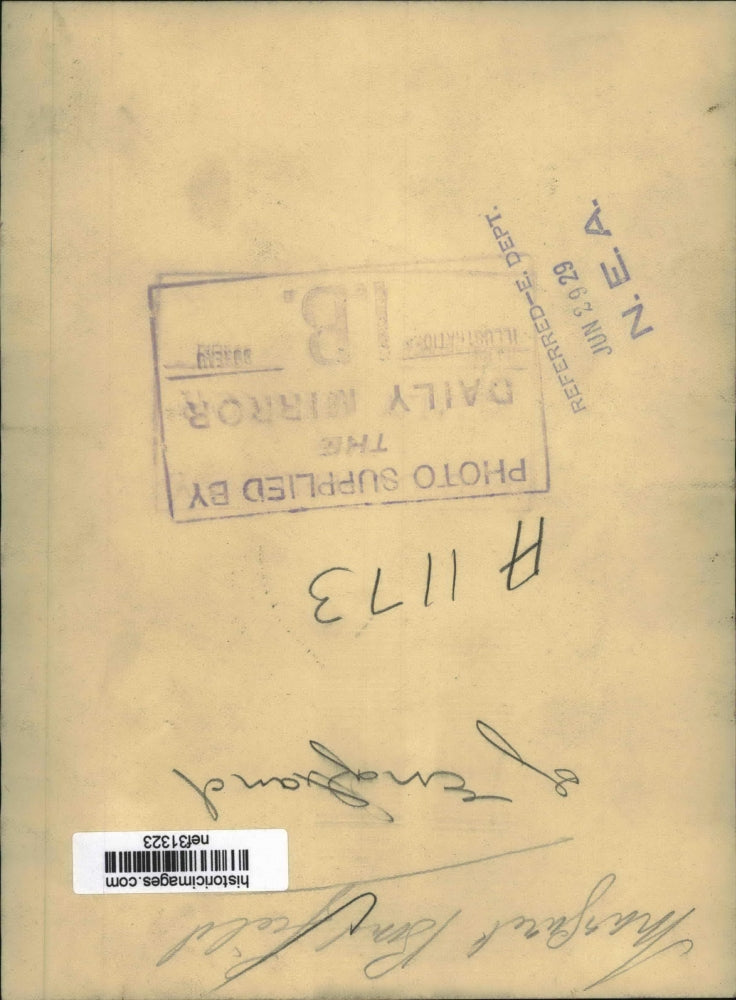 1929 Press Photo Margaret Banfield of England - nef31323