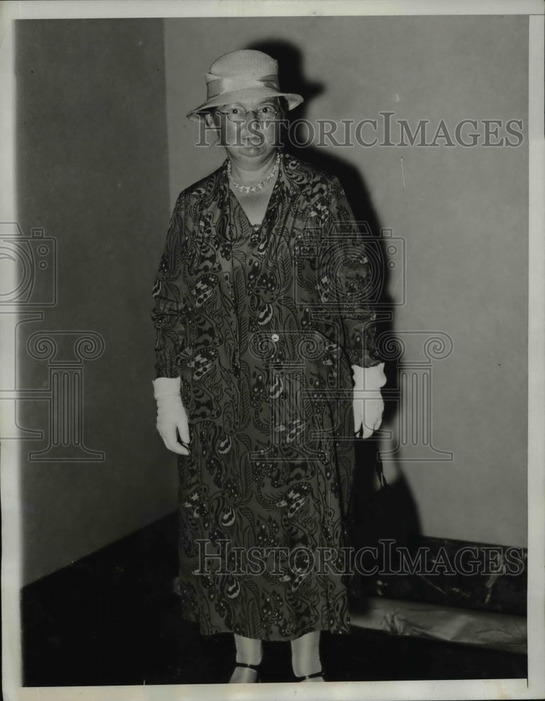 1933 Press Photo Honorable Margaret Bondfield Attended NIRA Lumber Code Hearing
