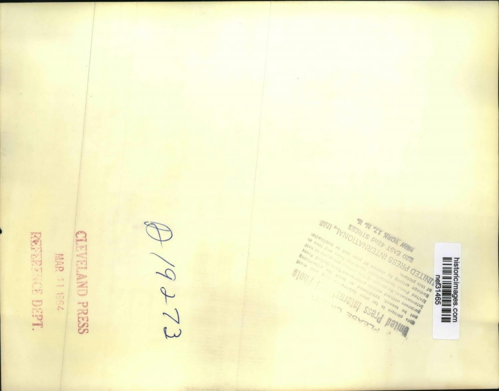 1964 Press Photo Senator Barry Goldwater inHotel Press Conference, New Hampshire