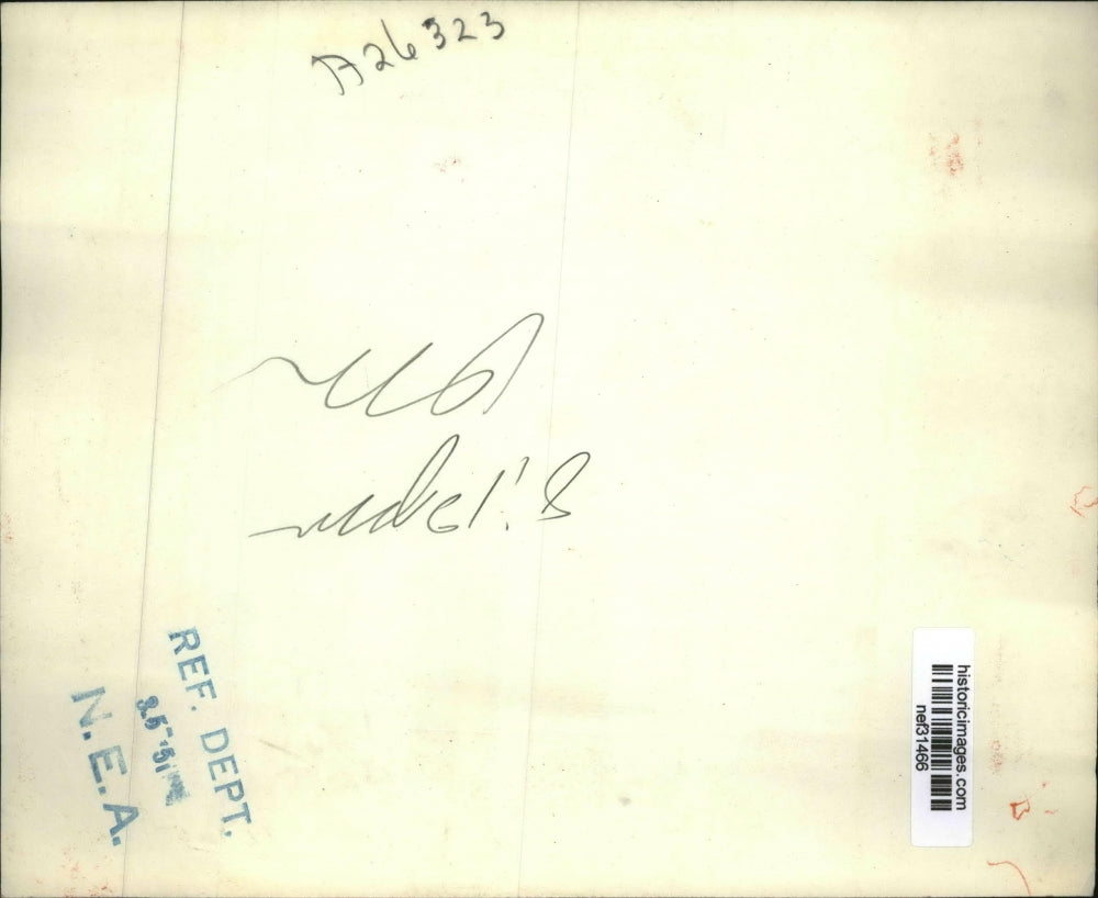 1951 Press Photo Dean Acheson with Walter George at Senate Finance Committee